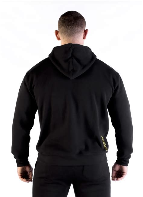 Herren Schwarz Hoodies & Sweatshirts 